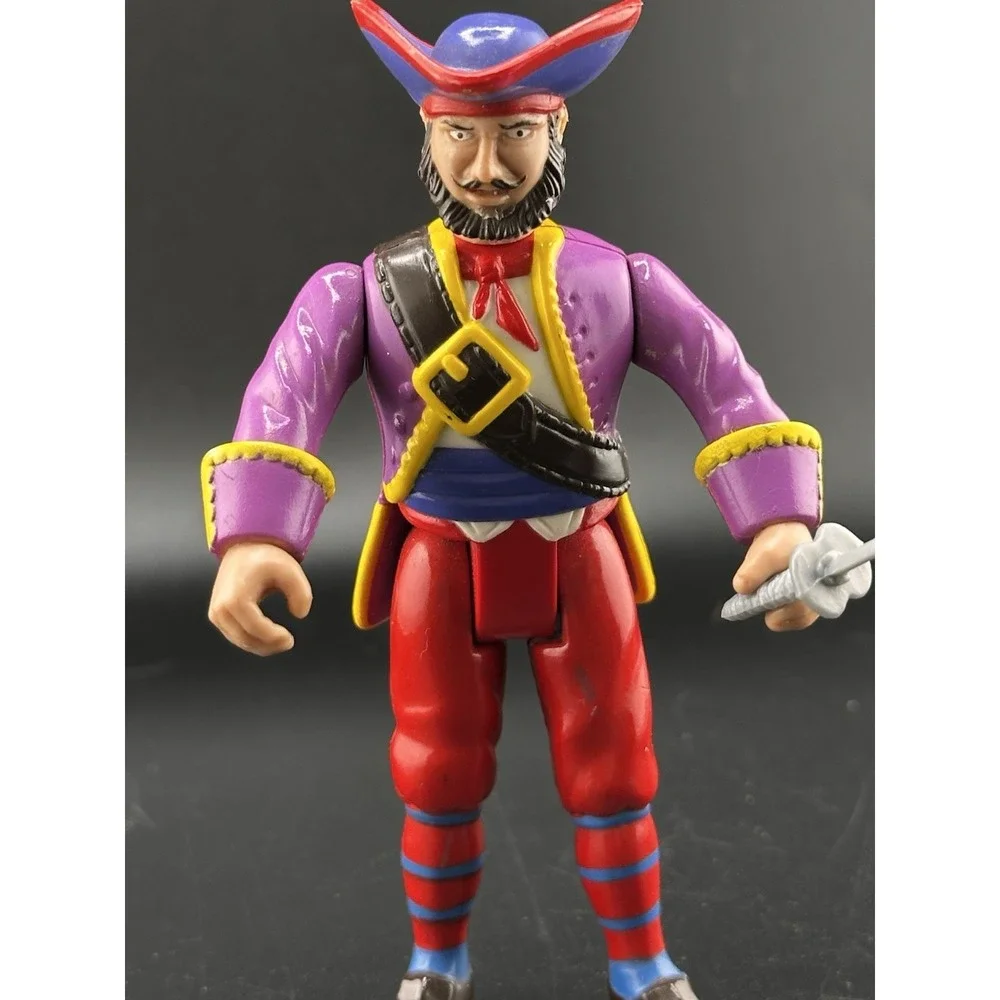 Vtg 1990 Imperial Pirates of the High Seas Captain Kidd Action Figure With Sword